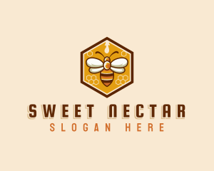 Bee Hive Honey logo design