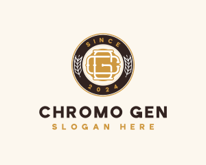 Beer Brewery Letter GC logo design