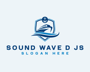 Travel Cruise Boat logo design