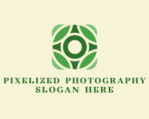 Photo Camera Lens logo design