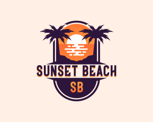 Ocean Beach Getaway logo design