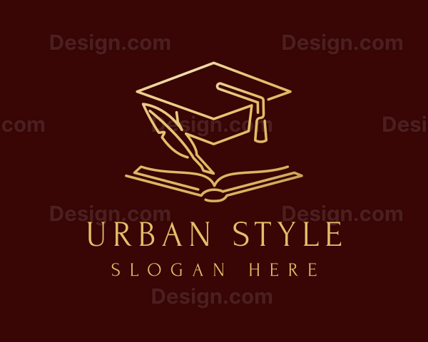 Gold University Graduate Logo