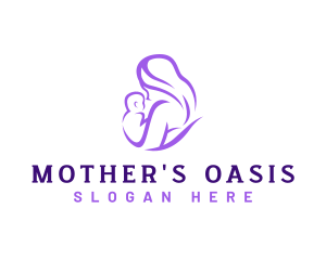 Mother Baby Pediatrics logo design