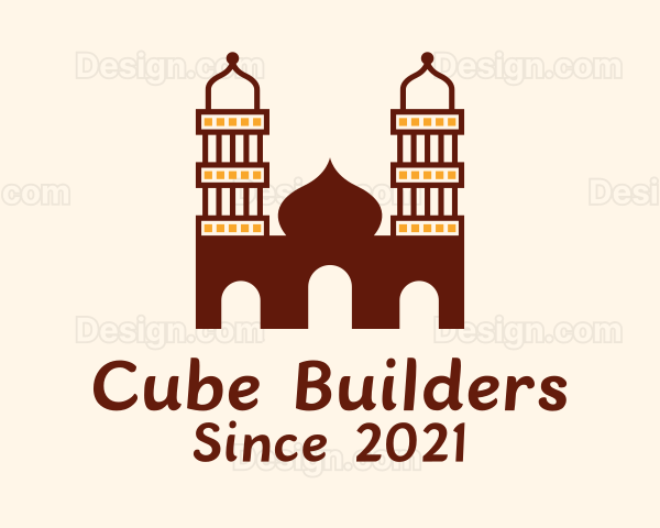 Islam Religious Structure Logo