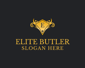 Elite Hotel Letter logo design