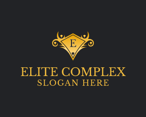 Elite Hotel Letter logo design