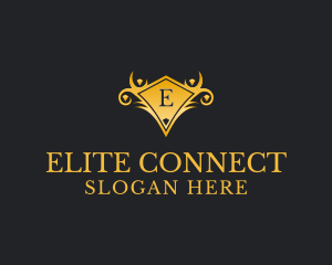 Elite Hotel Letter logo design