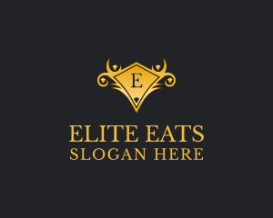 Elite Hotel Letter logo design