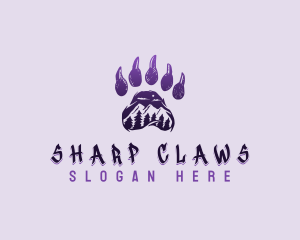 Mountain Bear Claw logo design