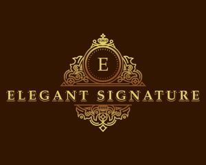 Elegant Ornamental Boutique logo design