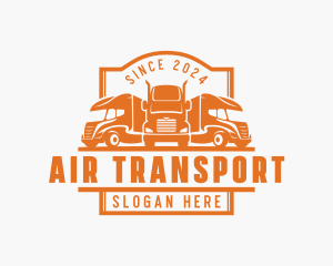 Logistics Truck Movers logo design