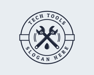 Hardware Wrench Droplet logo