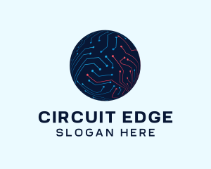 Digital Circuit Globe logo