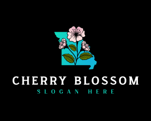 Missouri Botanical Flower logo design