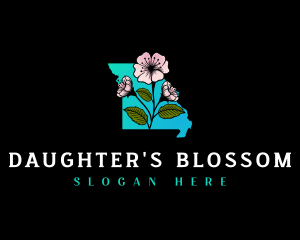 Missouri Botanical Flower logo design