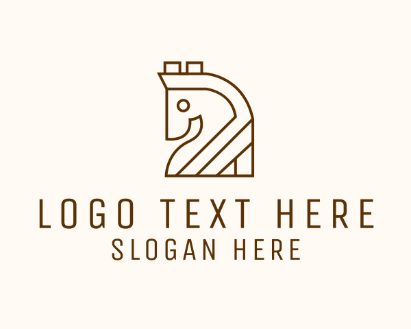 Trojan Horse logo example 1