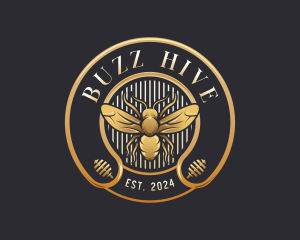 Honey Bee Apiary logo design