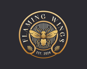 Honey Bee Apiary logo design