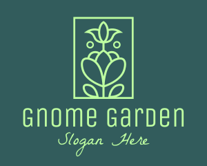 Green Botanical Garden logo design