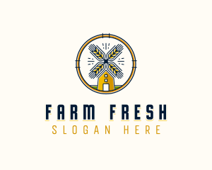 Wheat Farm Windmill logo