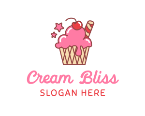 Ice Cream Sundae logo