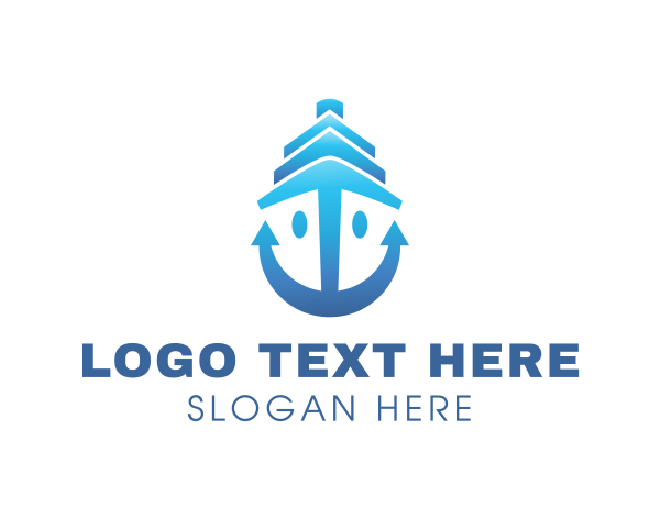 Ship Anchor Boat logo