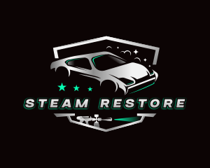 Car Detailing Restoration logo design