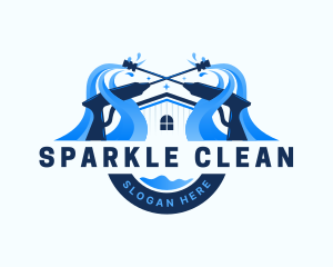 Pressure Washer House Cleaning logo