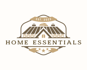 Home Builder Roofing logo design