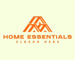 Roofing Home Construction logo design