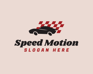 Automotive Race Car logo design