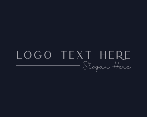 Deluxe Elegant Brand Logo