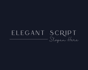 Deluxe Elegant Brand logo design