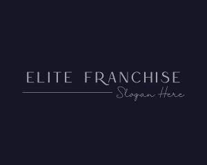 Deluxe Elegant Brand logo design