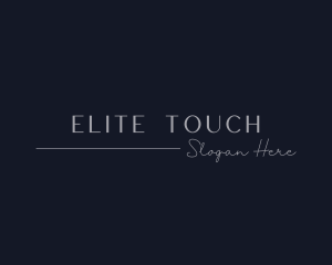 Deluxe Elegant Brand logo design