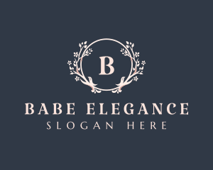 Floral Salon Boutique logo design