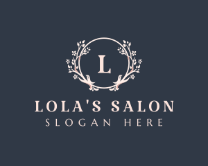 Floral Salon Boutique logo design