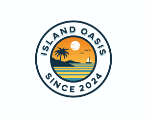 Island Travel Tour logo design