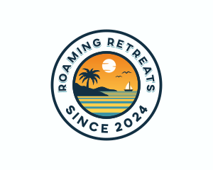 Island Travel Tour logo design