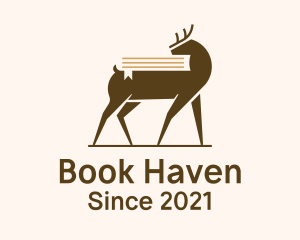 Deer Book Study logo design