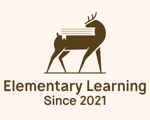 Deer Book Study logo design