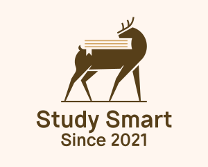 Deer Book Study logo design