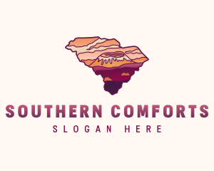 South Carolina Volcano logo