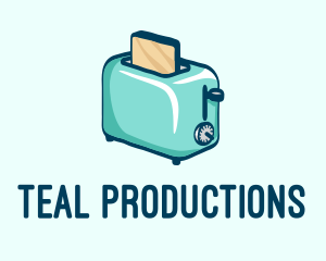 Teal Bread Toaster logo