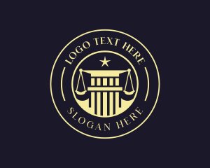 Law Judge Pillar logo