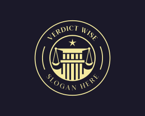 Law Judge Pillar logo