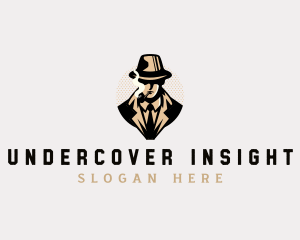 Anonymous Spy Detective logo design