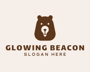 Bear Light Bulb  logo