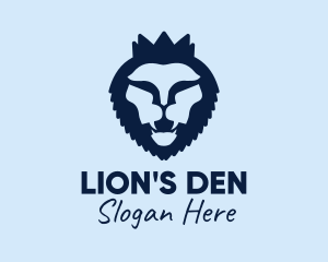 Wild Lion Crown logo design