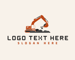 Excavator Dig Machinery logo